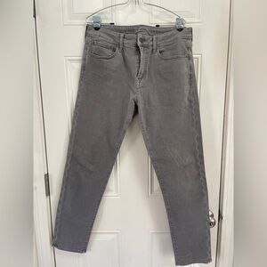 American Eagle, Washed gray gently worn Athletic fit jeans
